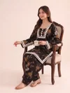 Sachi By Afsana Rayon Foil Printed Farshi Salwar Suits
